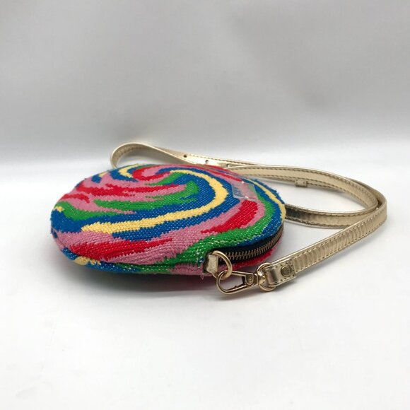 WKND WYFR Multicolor Fabric Swirl Crossbody - Picture 4 of 10